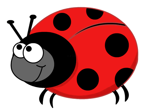 可爱的七星瓢虫简笔画