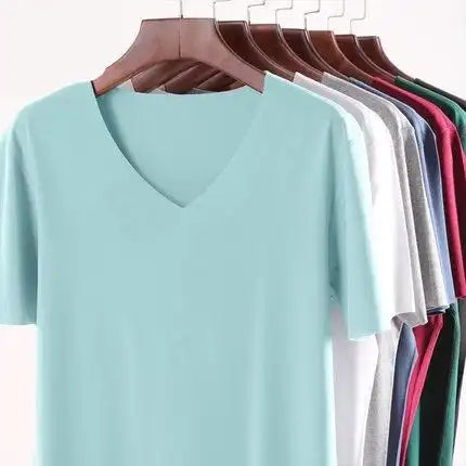 素洁 男士莫代尔短袖