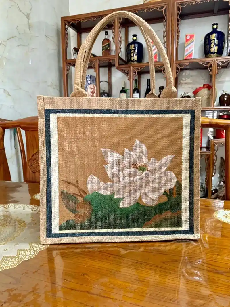 岁月静好我的手绘包包