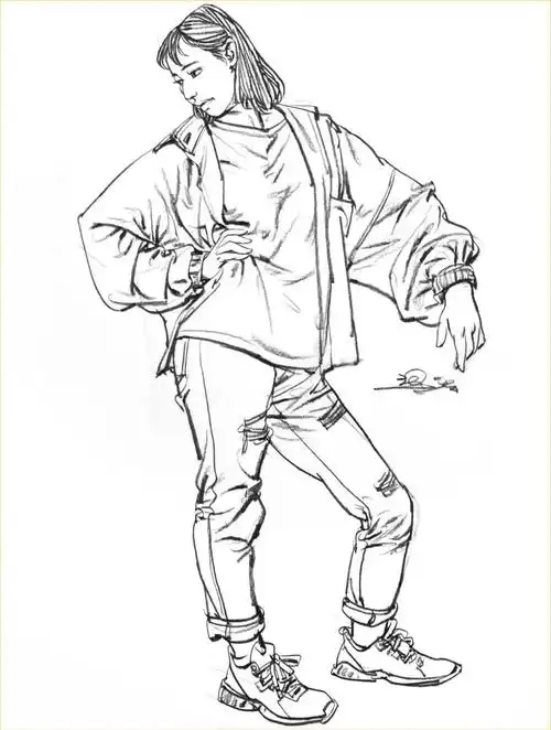 人物速写速写到底是线描好还是线面好到底哪种画法更能拿到高分