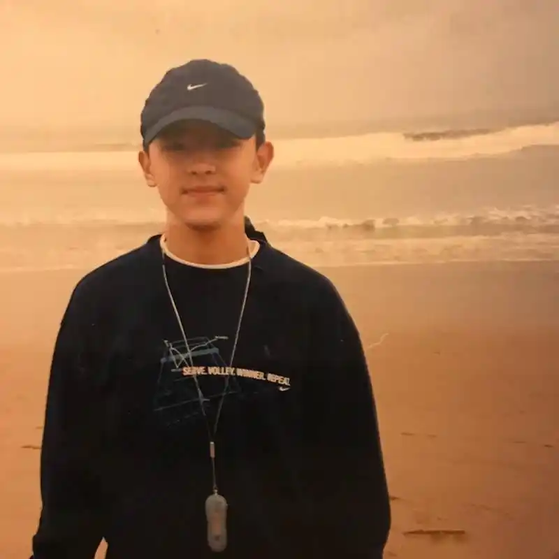 邓伦 童年照曝光,软萌指数爆表!这么好的底子长大不帅才怪!