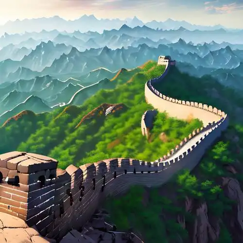 长城霸气风景图片头像