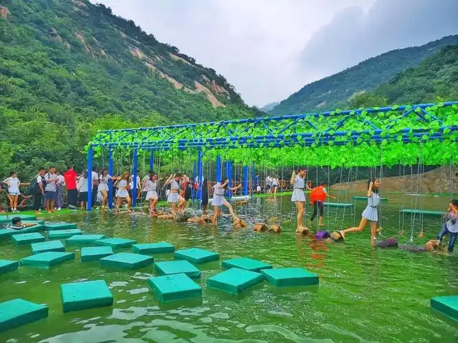 这个夏天七峰山又有新动作水上超多娱乐项目邀您免费坐