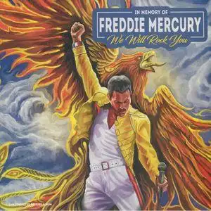 皇后乐队 queen in memory of freddie mercury 半透明黄胶唱片lp