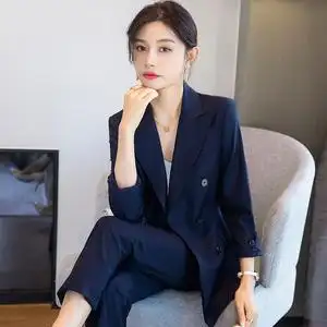 000人付款天猫绿色西装外套女夏薄款休闲时尚气质工作服职业装正装