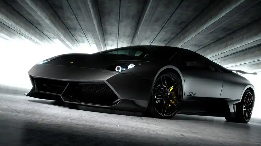 炫酷黑色跑车图片桌面壁纸-汽车壁纸-手机壁纸下载-美桌网