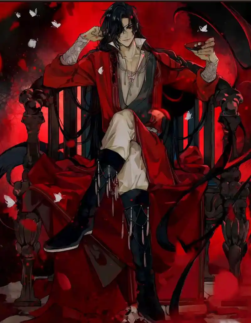 花城主绝美手办暴击,怜怜看了都要被勾引走哈哈哈哈#花城谢怜