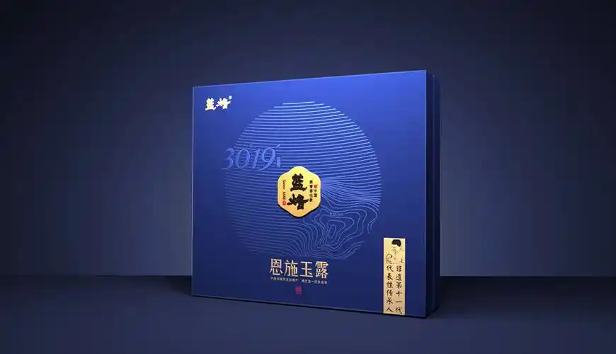 蓝焙恩施玉露茶叶3019系列包装设计分享