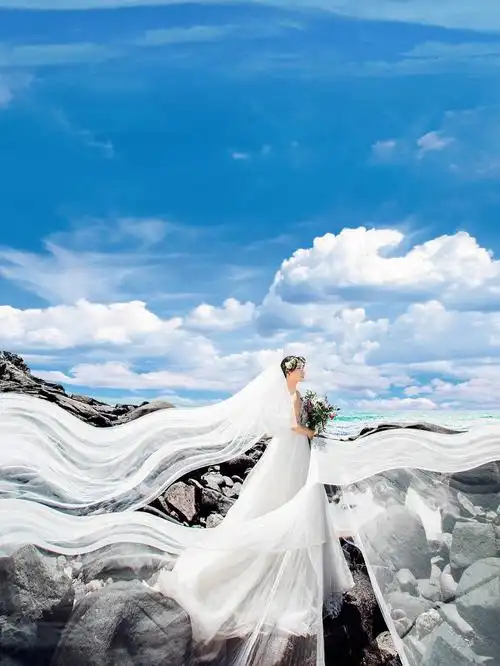 这样的三亚婚纱照一定要拍一套真的好美