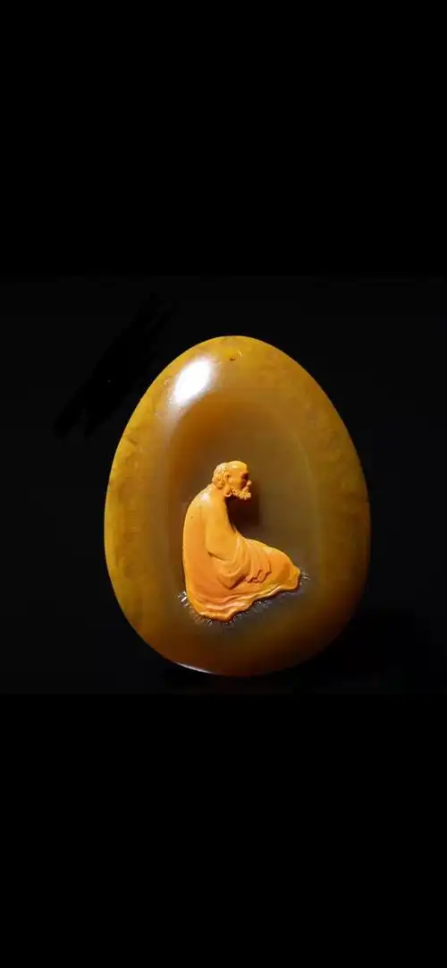 玉雕作品 (悟道)