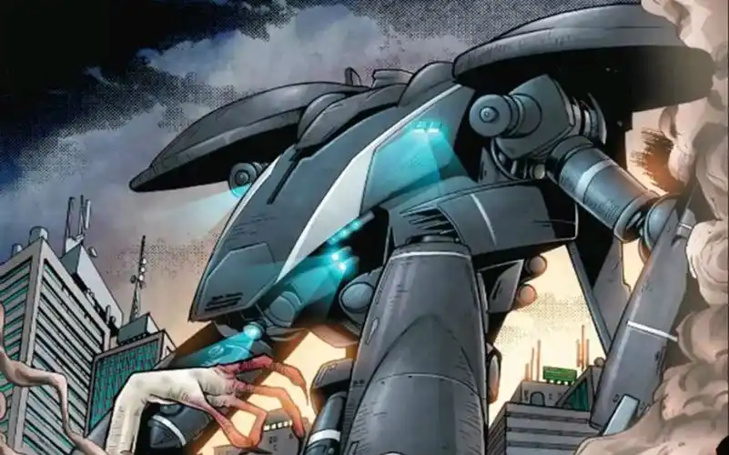 人类第一台机甲——吵小子育空_哔哩哔哩_bilibili