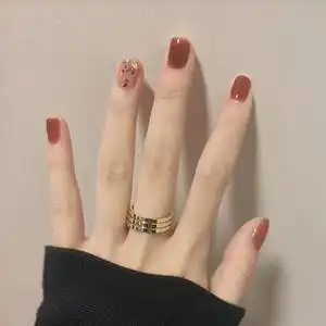 酒红色指甲油夏天女2021年新色可剥撕拉免烤快干持久无毒脚趾显白