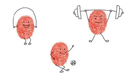 一组简单易学的儿童手指画 幼儿手指画图片大全集