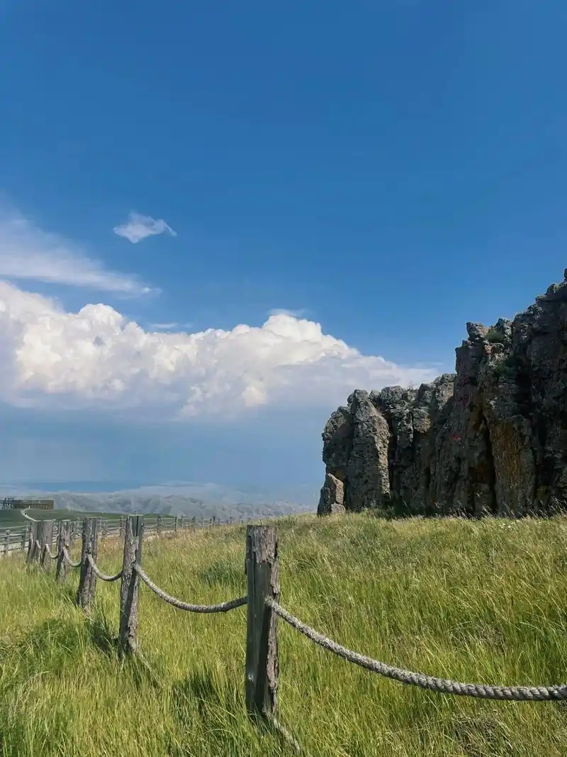 包头春坤山一日游91 包头春坤山太美啦,走了一大圈 非常晒但是很