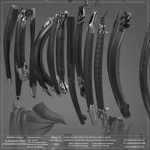 赛博朋克艺术视觉——如何画义肢