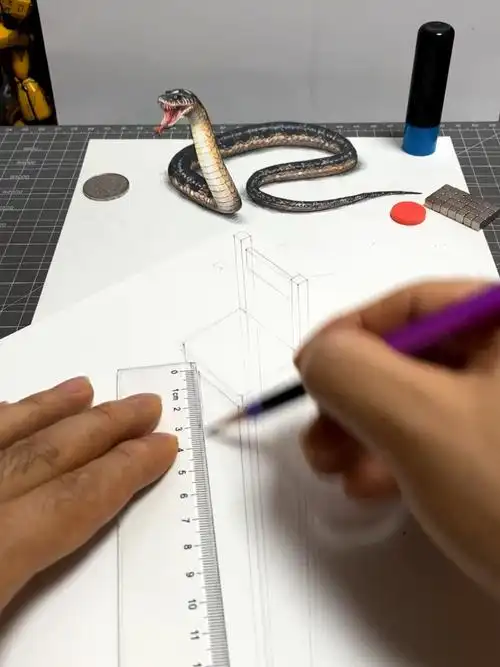 零基础一学就会的3d立体画教程,赶紧点赞收