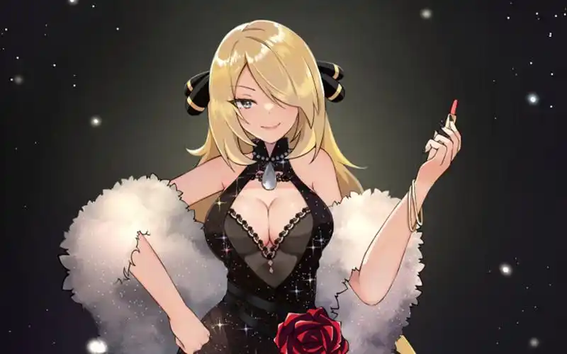 宝可梦02竹兰/希罗娜02同人合集302作为神奥的冠军,她非常喜欢