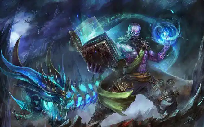 s稀梦 的插画 流浪法师