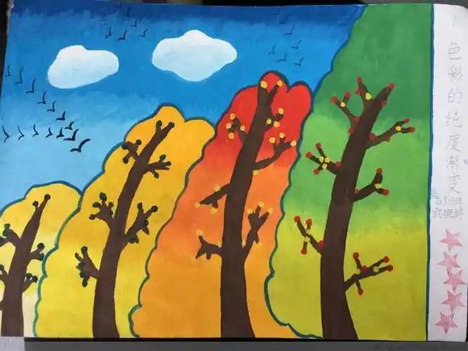 色彩的纯度渐变水粉画明度纯度渐变就分享到这里,了解更多水粉画明度