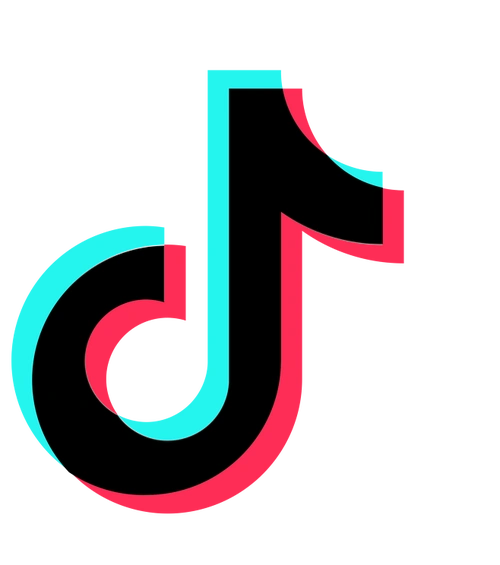 字节跳动抖音国际版tiktok图标徽标矢量抖音图标logo标志logo设计标志