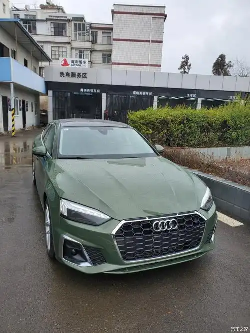 【图】a5曜夜绿今天提车了,激动哈哈哈哈哈哈_奥迪a5论坛_汽车之家