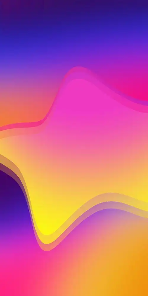 插画渐变色风格高清全面屏手机壁纸8