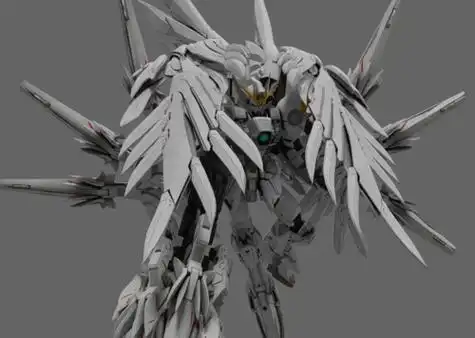 掉毛 高达 白雪姬 高达飞翼