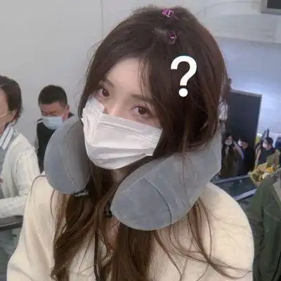 戴口罩女生微信头像意境可爱