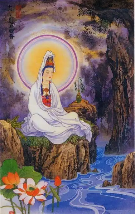 今日观音赐福,三十三尊大慈大悲观世音菩萨像,有福的人都转了