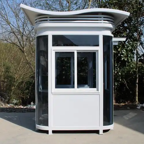 南京万新 南京钢结构岗亭可定制价格可商量 钢结构岗亭