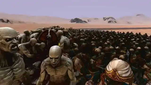 2000木乃伊战士vs2000感染僵尸-史诗战争模拟器