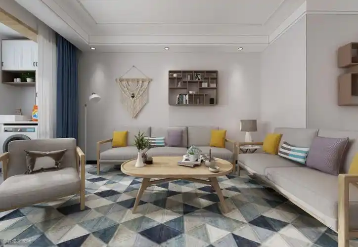 鲁能领秀公馆全包93平装修效果图