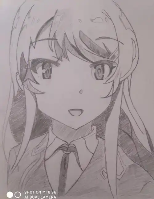 一名初中生的临摹画的很渣不喜勿喷