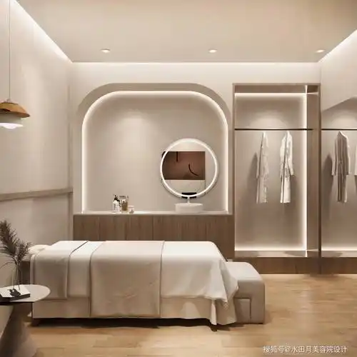 40平方美容院如何设计让人觉得很大面积_装修_效果_健身房