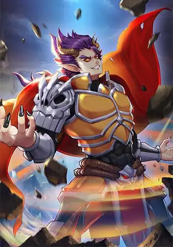 动漫中鸟不拉屎蓝紫色的长发,麾下有鸟不拉屎四大天王和巨齿龙兽;说是