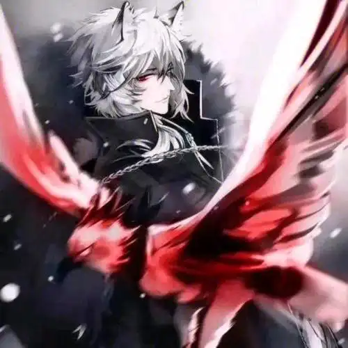 动漫男头像暗影系