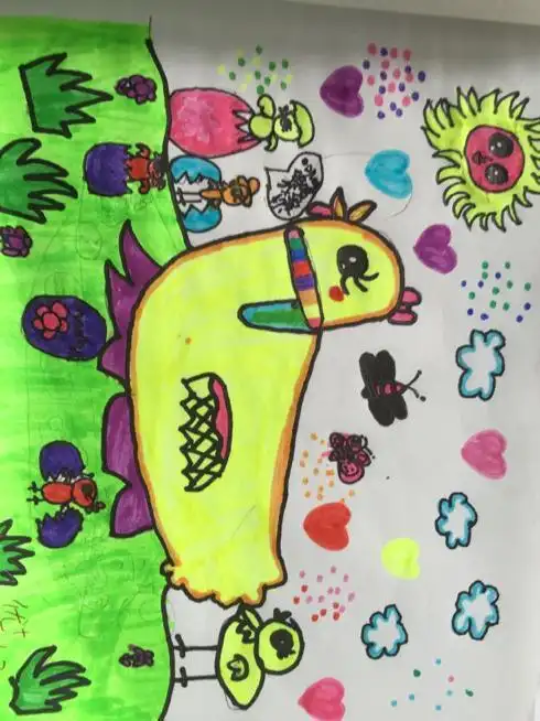 由大变小的画简笔画