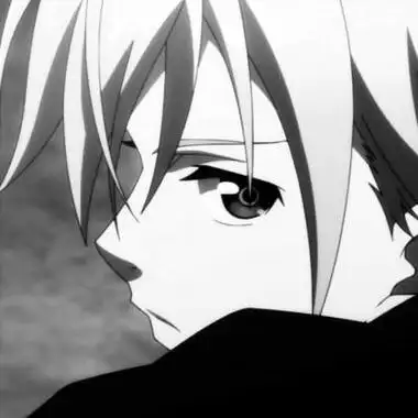 2021微信侧颜动漫头像黑白男 动漫头像图片大全 -【爱个性】