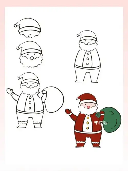 圣诞叮叮当,爱你的心哐哐哐#ipad画画  #简笔画教程  #可爱简笔画