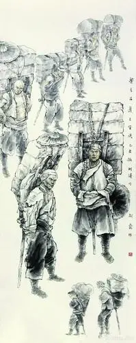 《茶马古道之背夫》  魏明阳