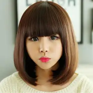 假发女短发bobo波波帅气质齐刘海逼真蓬松女生韩国学生短直发型