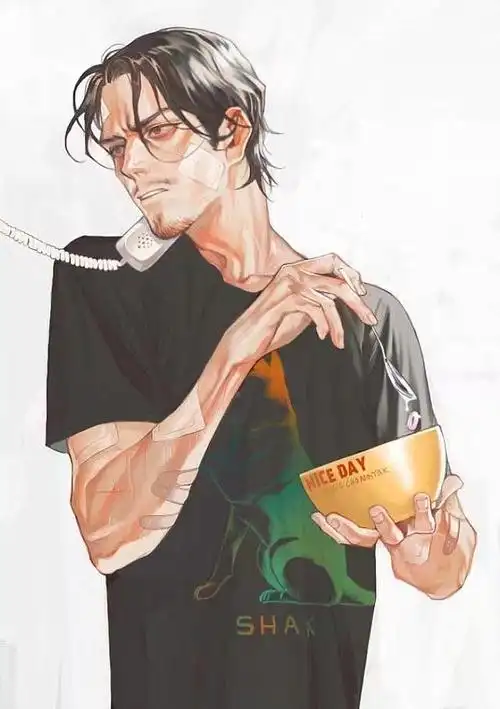 韩国插画师chongtak笔下的帅气大叔