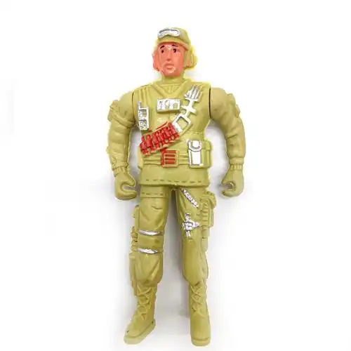 军人手办玩偶士兵玩具兵人模型 关节可动 玩具枪 儿童吃鸡玩具