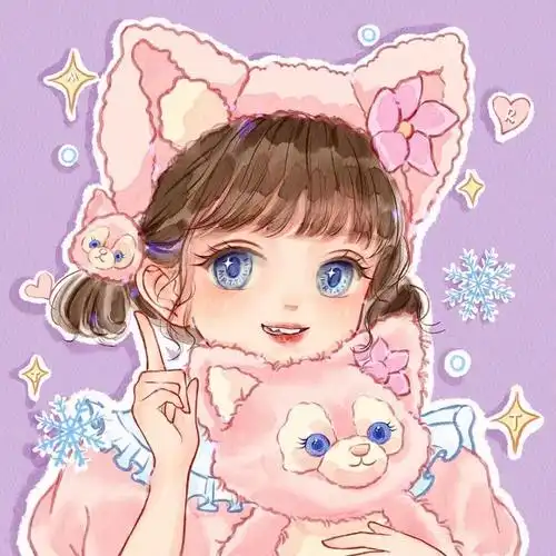 有哪些可爱的女生手绘头像