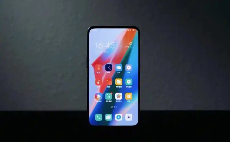 oppo屏下摄像头手机曝光颜值超高