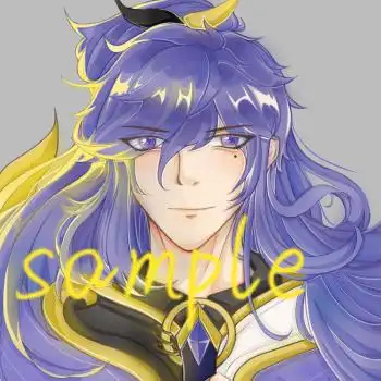 李信.一念神魔._王者荣耀李信绘画作品