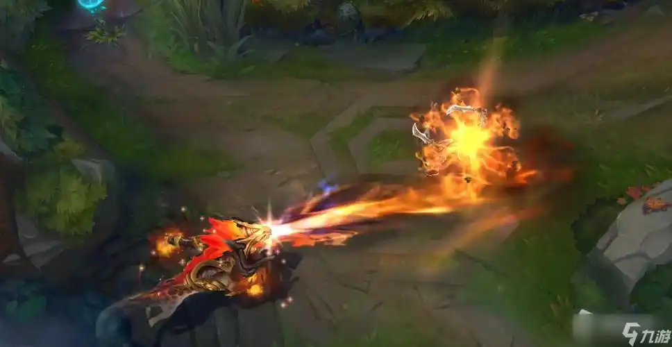 《英雄联盟》新版龙王灰烬领主皮肤特效一览