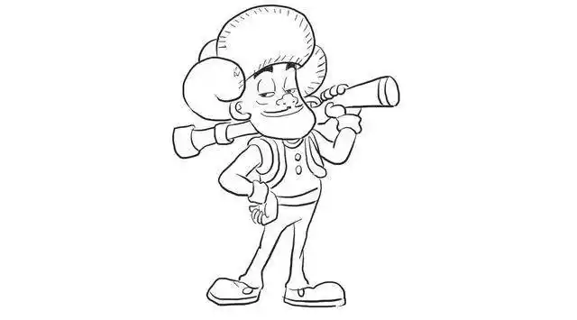 光头强简笔画 光头强简笔画怎么画