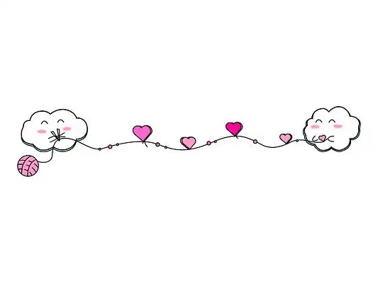 手绘卡通分割线素材-手绘卡通分割线元素图片下载-觅知网