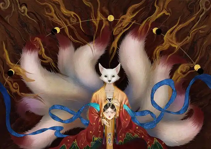 山海经拟人-九尾狐